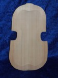 1/2 gefräste Geigendecke 3999