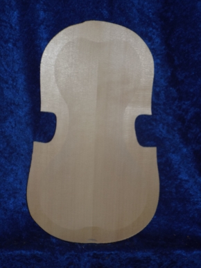 carved viola top 4656