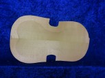 1/2 carved violin top 1974