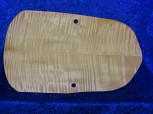 carved flamed violin back 3284