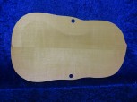 carved violin top 3986