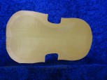 carved viola top 1426