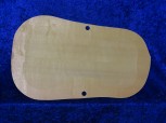 carved violin top 2111 bearclaw
