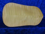 carved flamed violin back 2282 N