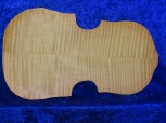 very old carved viola back 2311