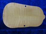 carved flamed violin back 2354