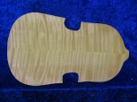 carved flamed violin back 2379