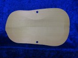 carved violin top 2581