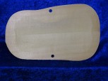 carved violin top 2677