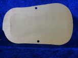 carved violin top 2881