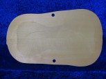 carved violin top 2933  bearclaw