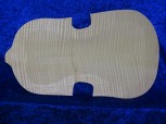 carved flamed violin back 2936
