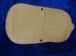 carved flamed violin back 3029
