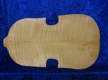 carved 50 years old violin back 3092