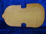 carved 50 years old violin back 3098