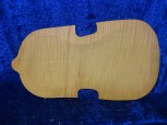 carved flamed violin back 3209 N