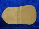 carved flamed violin back 3217 N
