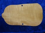carved best flamed one-piece violin back 3244