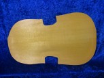 carved violin top 3257