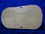 carved violin top 3512 bearclaw