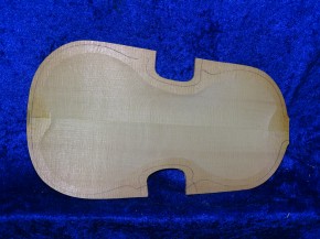 3/4 carved violin top 3642