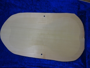 old carved cello top 3793