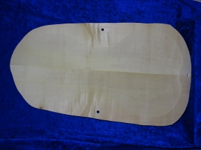 älterer, gefräster Celloboden 3808